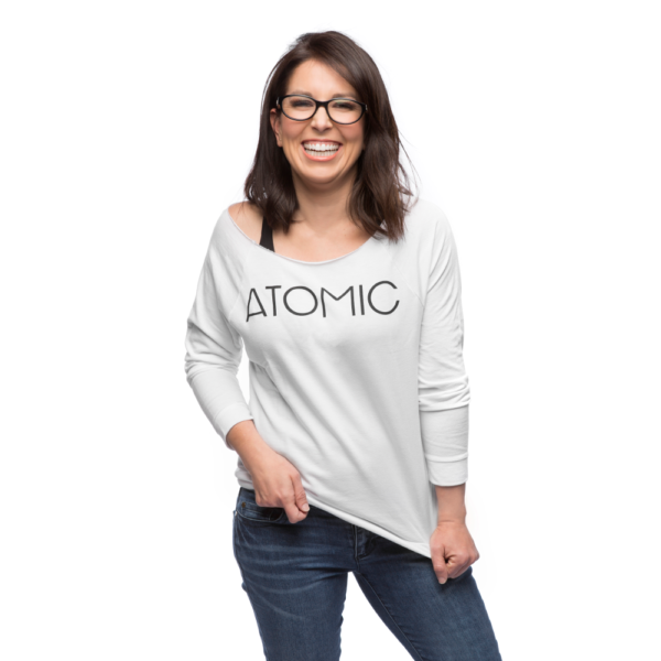 ATOMIC White T-Shirt Front